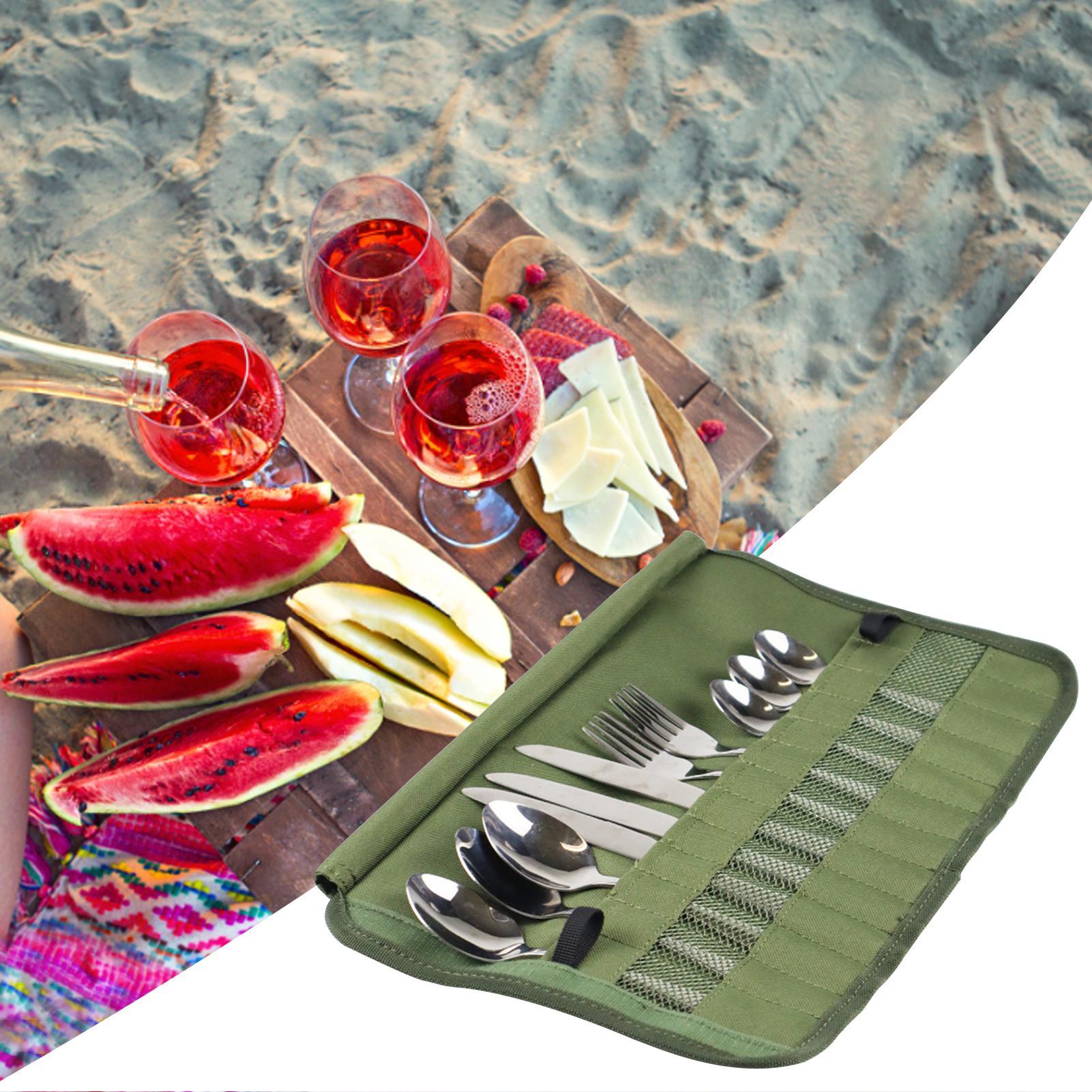 Bolsa enrollable para utensili - Camping Cooking Utensil Bag reseña y precio