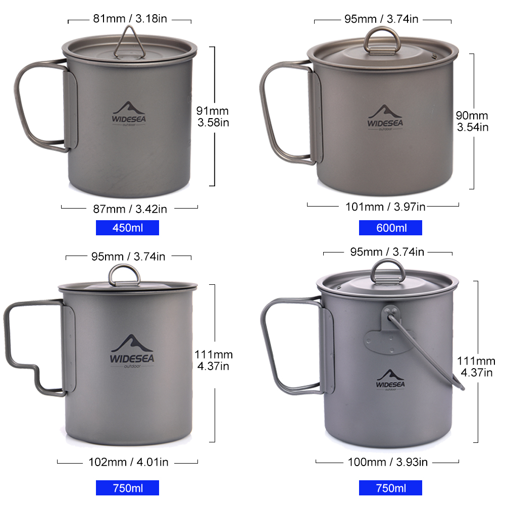 Taza de Camping Widesea, taza  - Quechua Camping Cooking Set reseña y precio