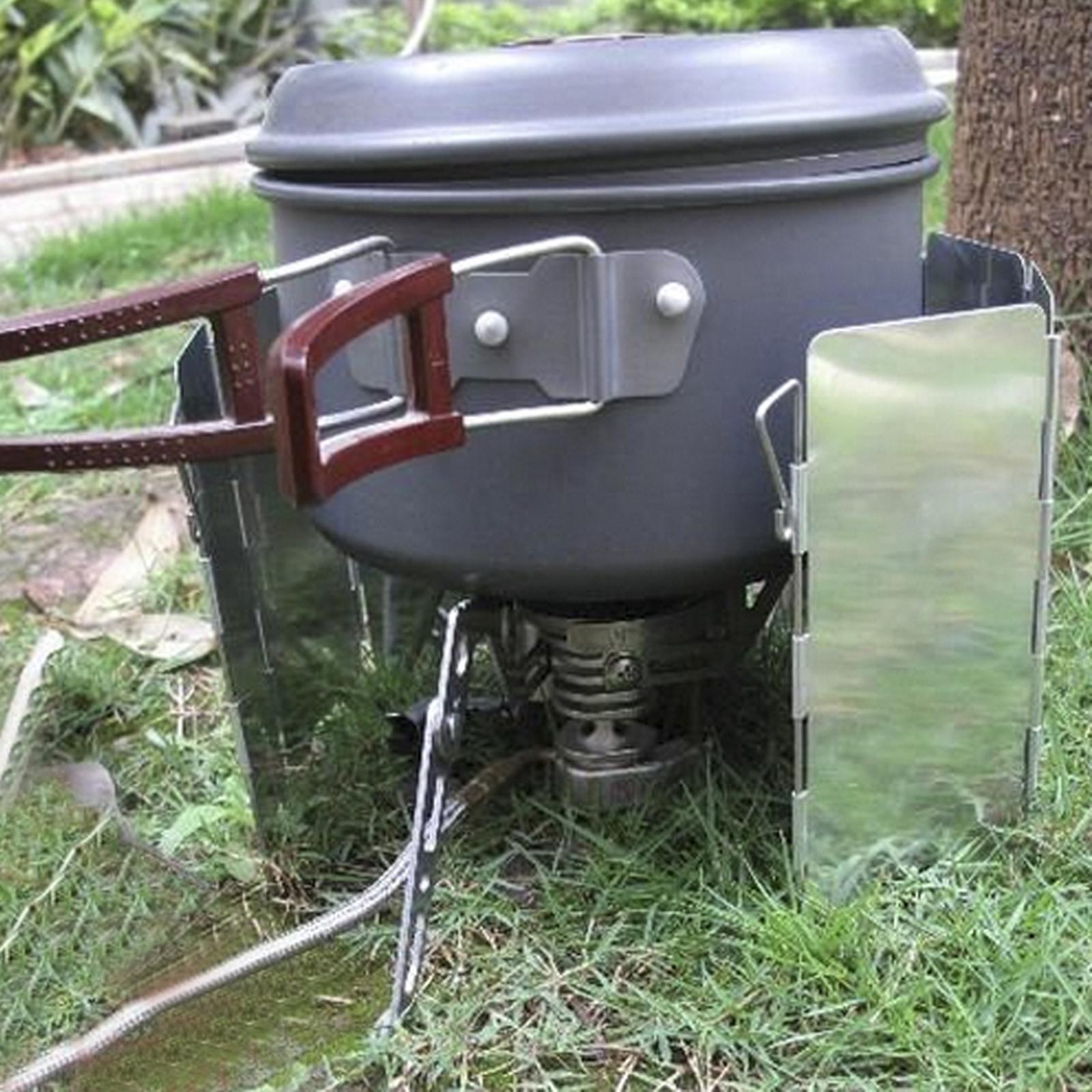 Paravientos Ligero para Campin - Camping Cooking Windscreen reseña y precio