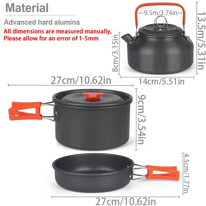 1 pieza/1 set de utensilios de - Camping Cooking Equipment Bag reseña y precio