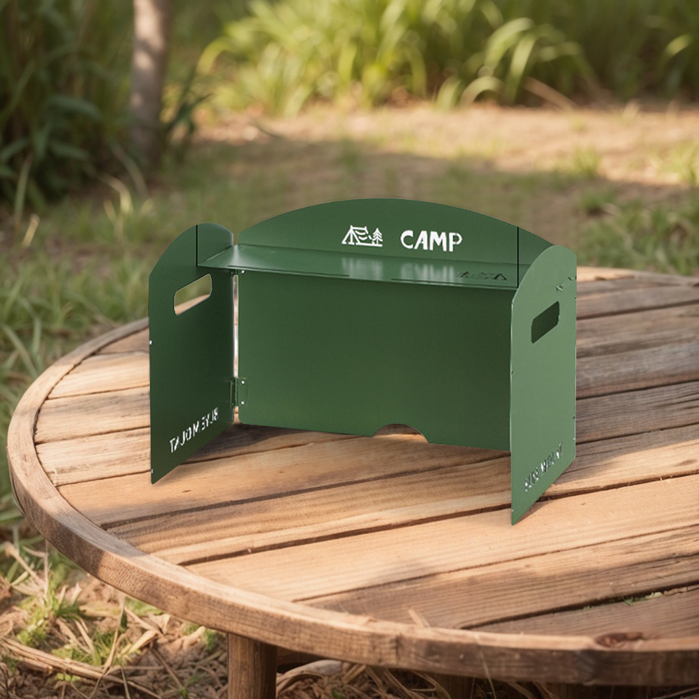Parabrisas plegable para estuf - Camping Cooking Windscreen reseña y precio