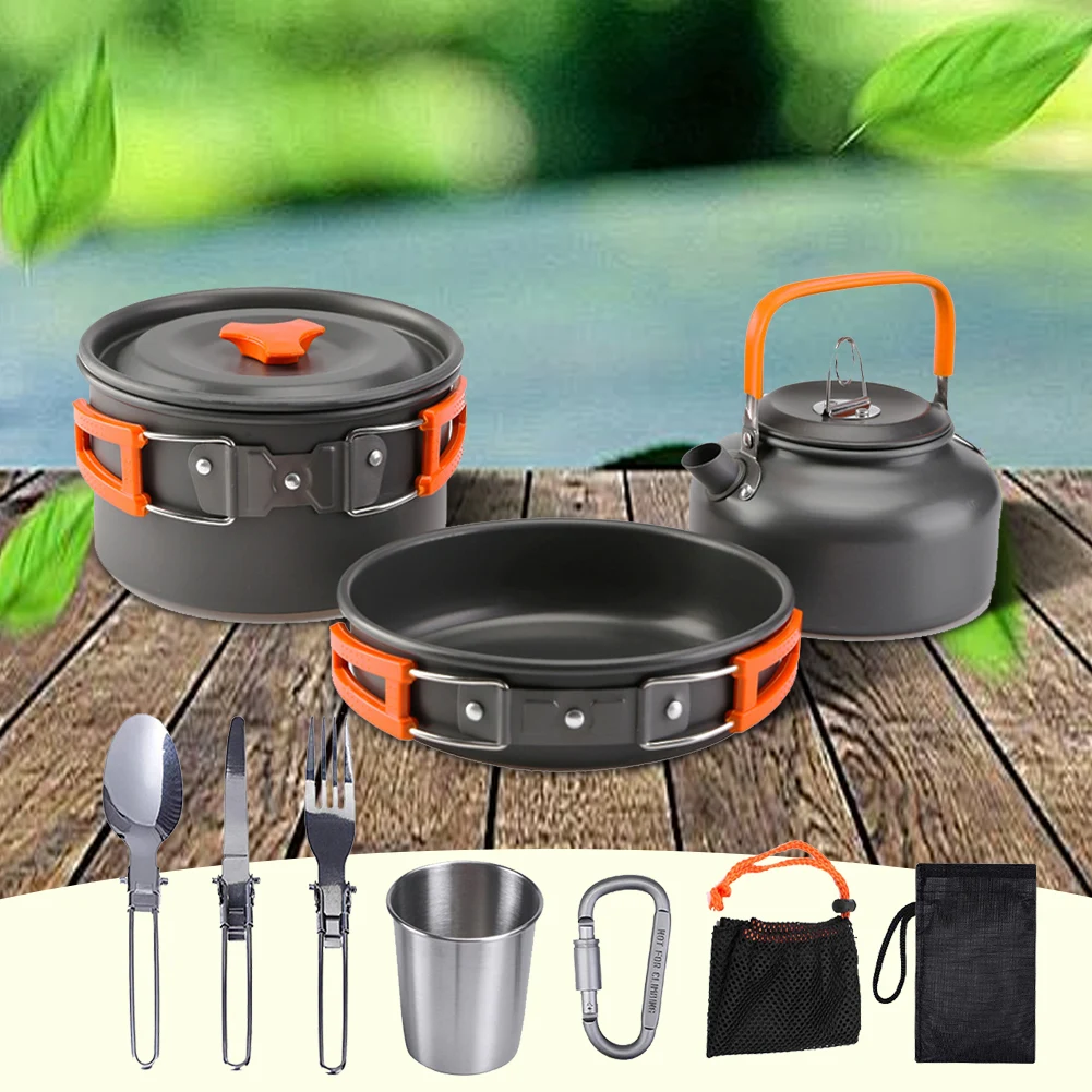 Kit de utensilios de cocina pa - Camping Cooking Kit reseña y precio