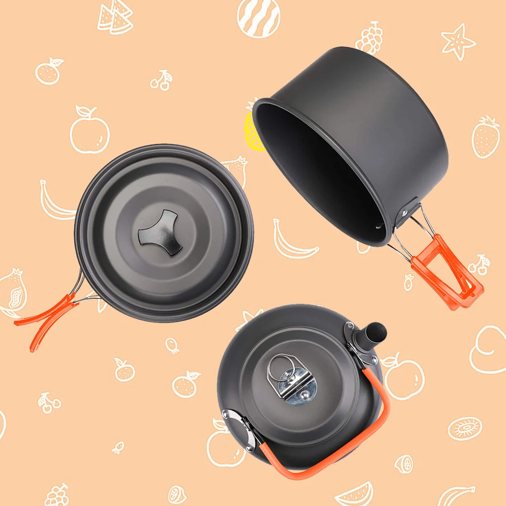 Kit de utensilios de cocina pa - Camping Cooking Kit reseña y precio