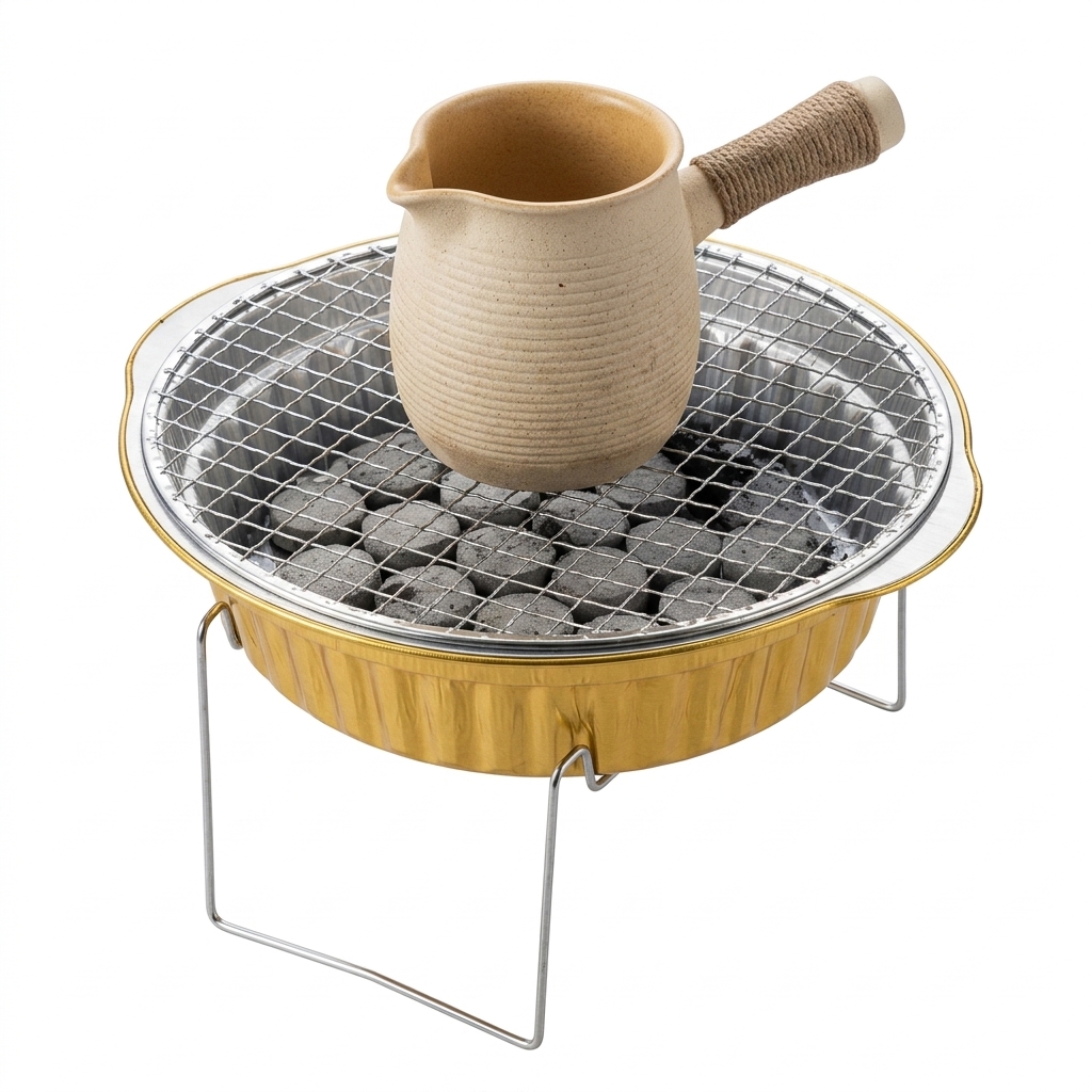 Parrilla de Carbón Desechable  - Camping Cooking Essentials Kit reseña y precio