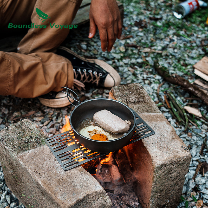 Placa para parrilla de barbaco - Camping Cooking Windscreen reseña y precio