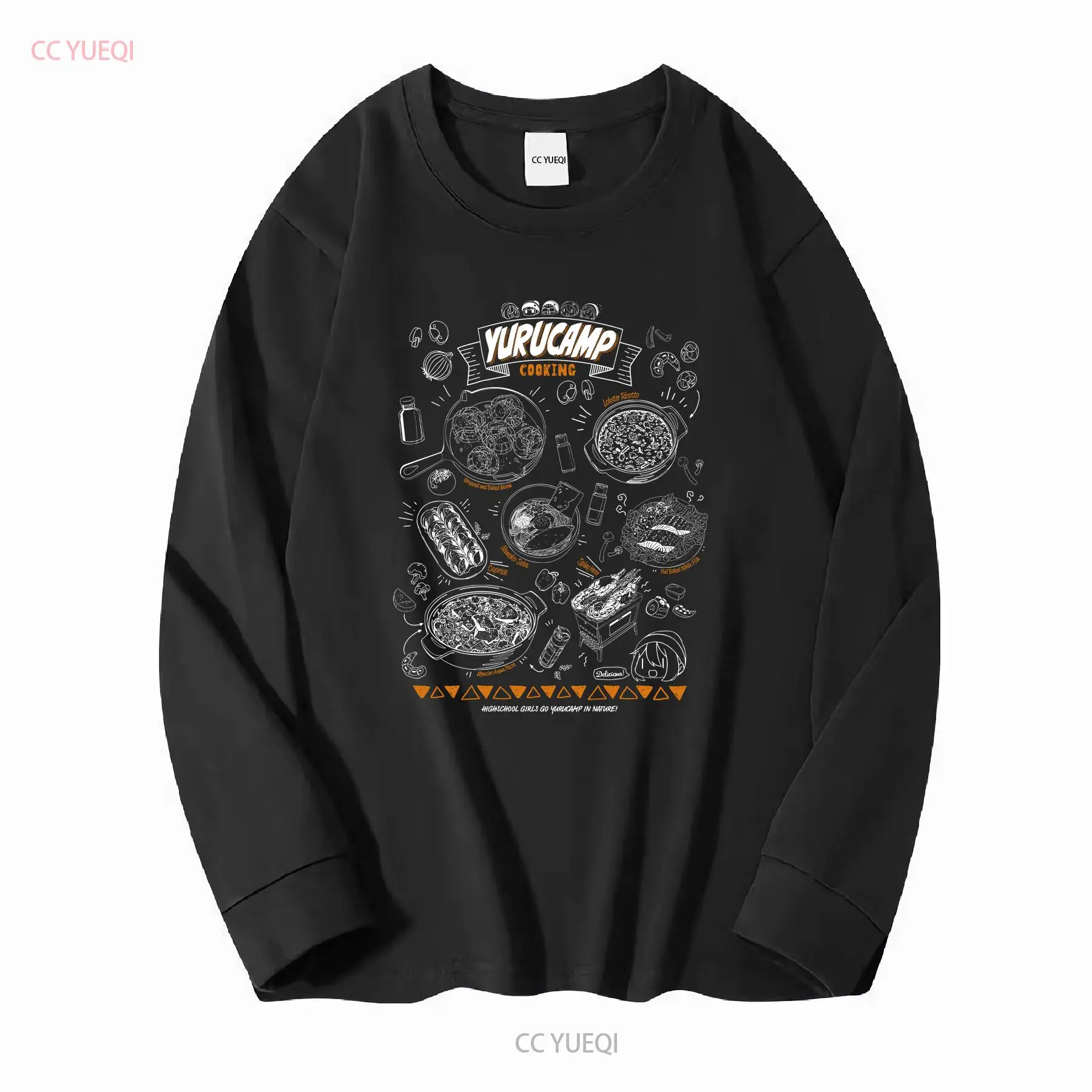 Camiseta Yuru Camp Yurucan Coo - Japan Camping Cooking reseña y precio