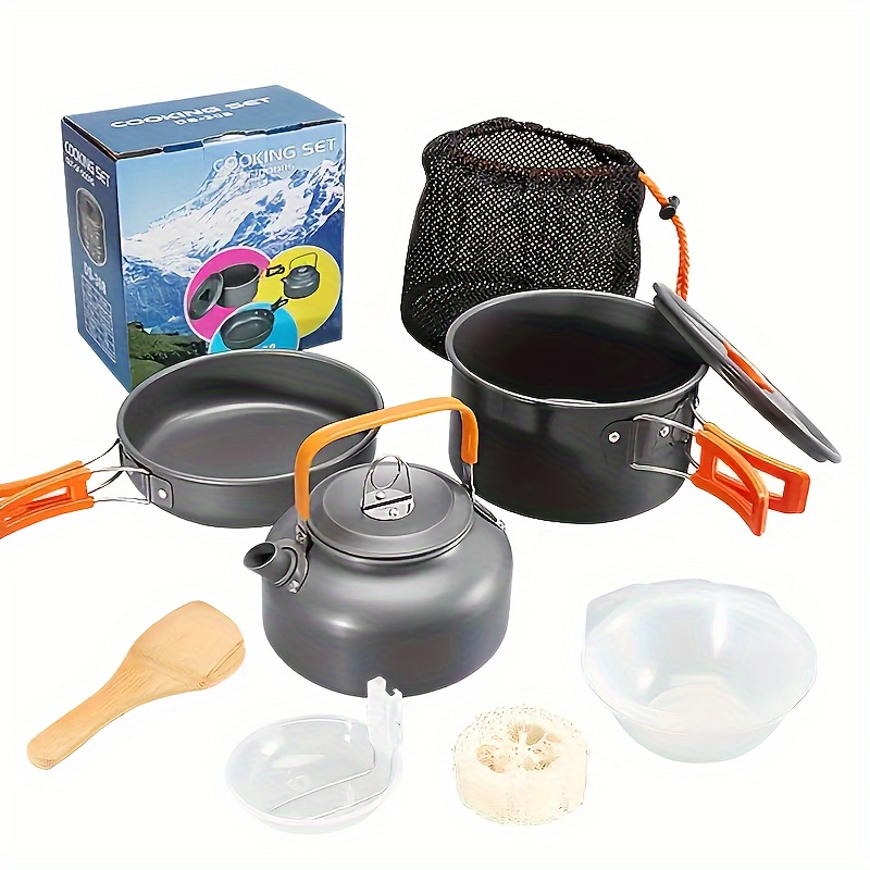 Juego de utensilios de cocina  - Camping Cooking Equipment Bag reseña y precio
