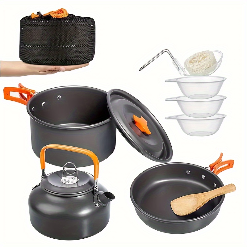 Juego de utensilios de cocina  - Camping Cooking Equipment Bag reseña y precio