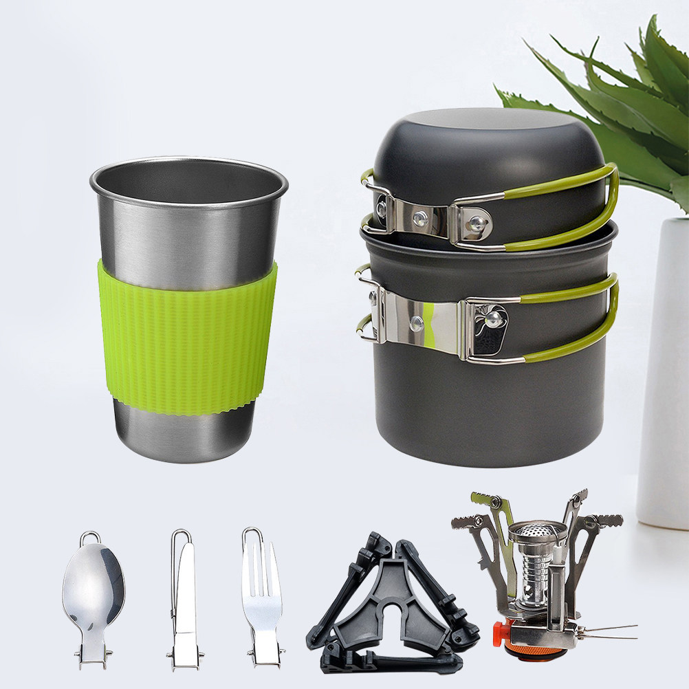 Juego de Utensilios de Cocina  - Camping Cooking Kit reseña y precio
